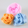 Colorful Unique Exfoliating bath flower scrub sponge